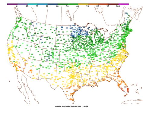 yesterday's temperatures by hour.